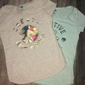 2 Old Navy T-shirts